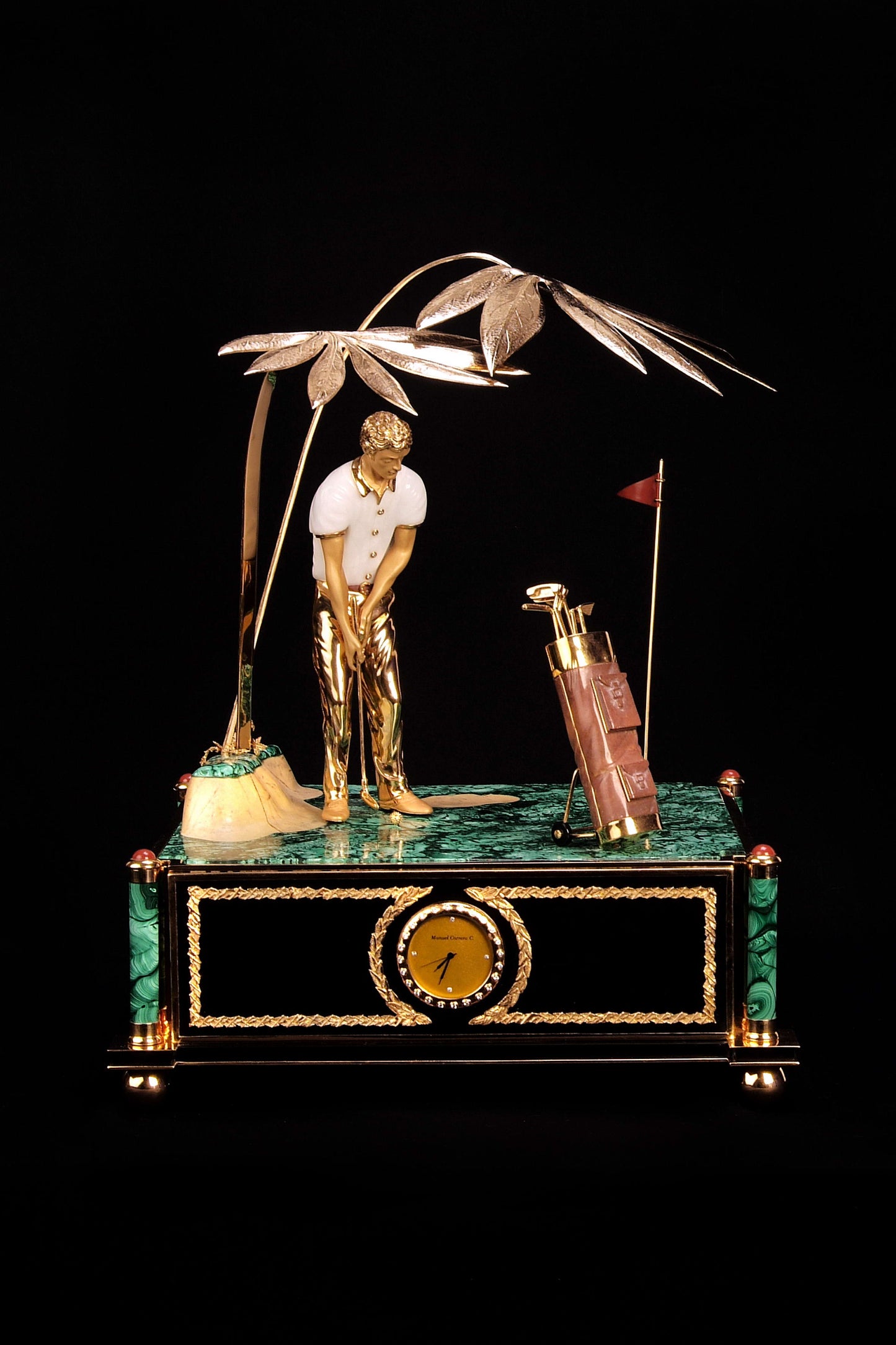 Golf Man Sculpture