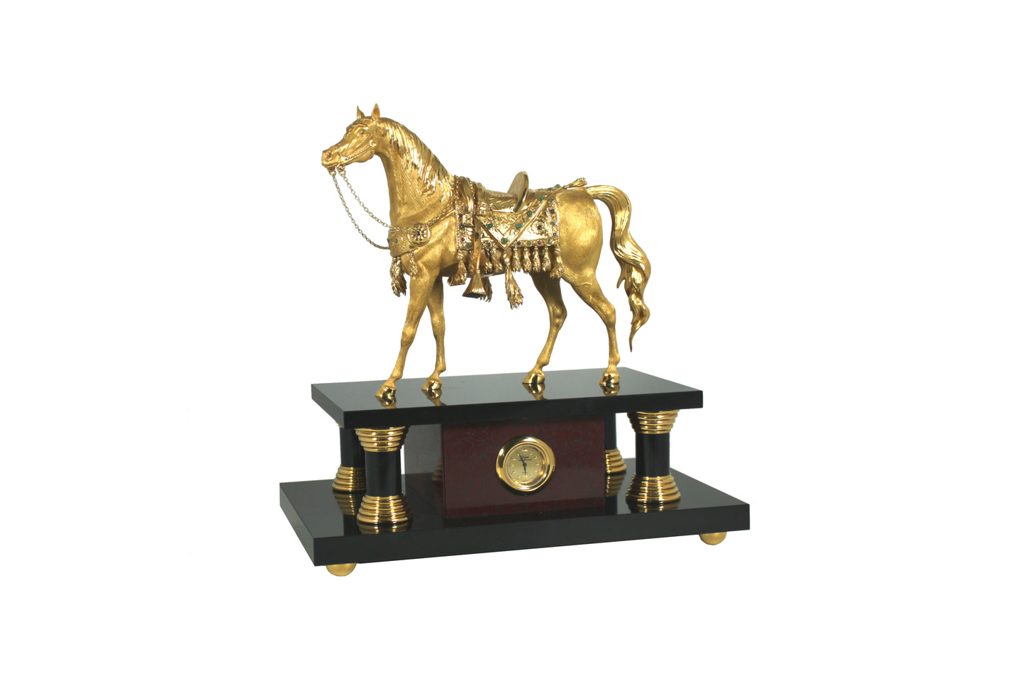 Centre Table Horse with Clock