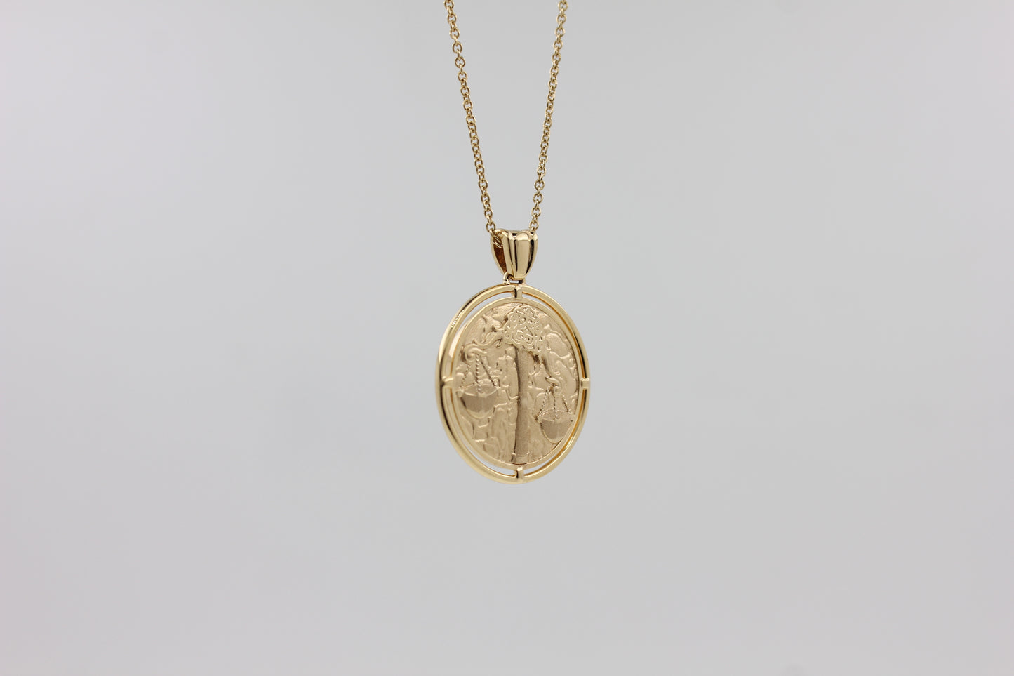Gold Necklace "LIBRA"