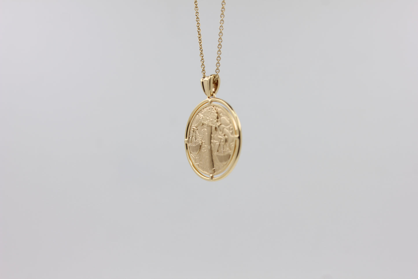 Gold Necklace "LIBRA"