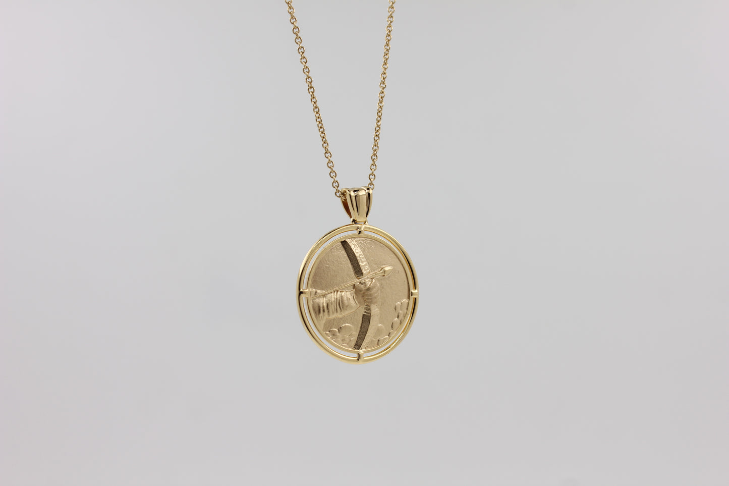 Gold Necklace "SAGITTARIUS"
