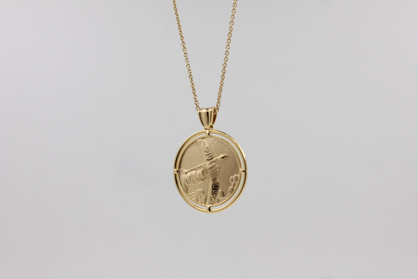 Gold Necklace "SAGITTARIUS"