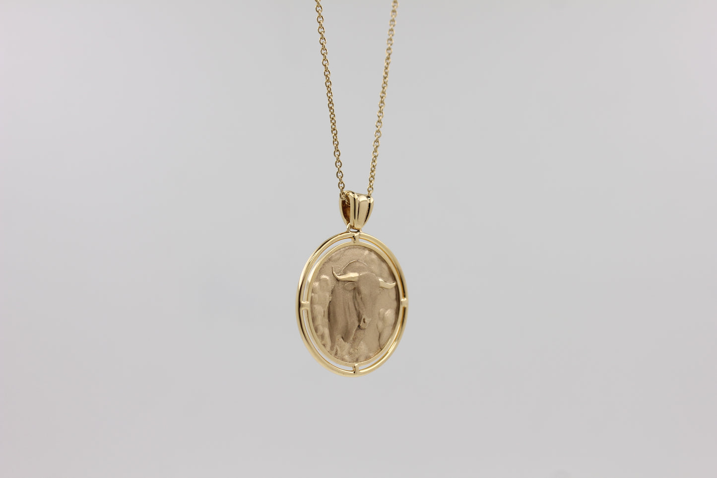 Gold Necklace "TAURUS"