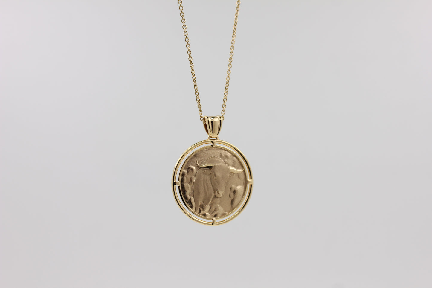 Gold Necklace "TAURUS"