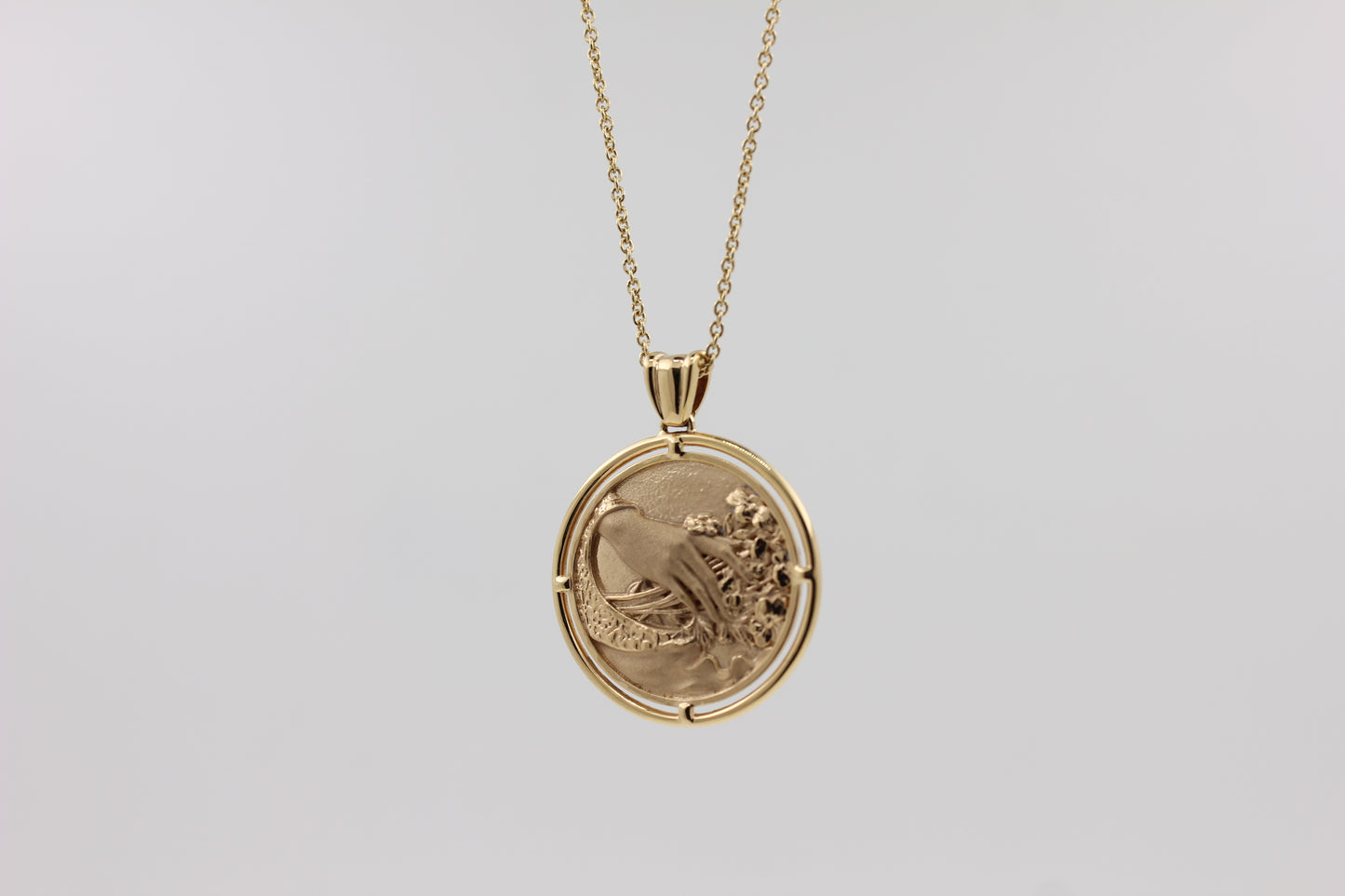 Gold Necklace "VIRGO"
