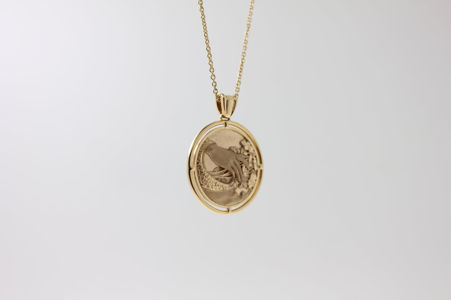 Gold Necklace "VIRGO"