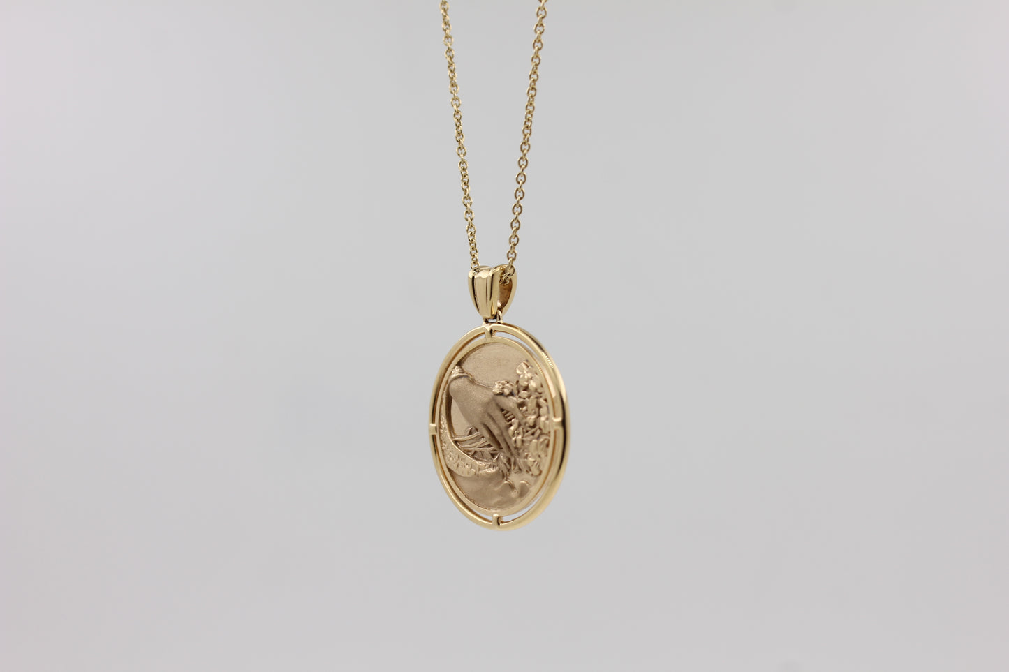 Gold Necklace "VIRGO"