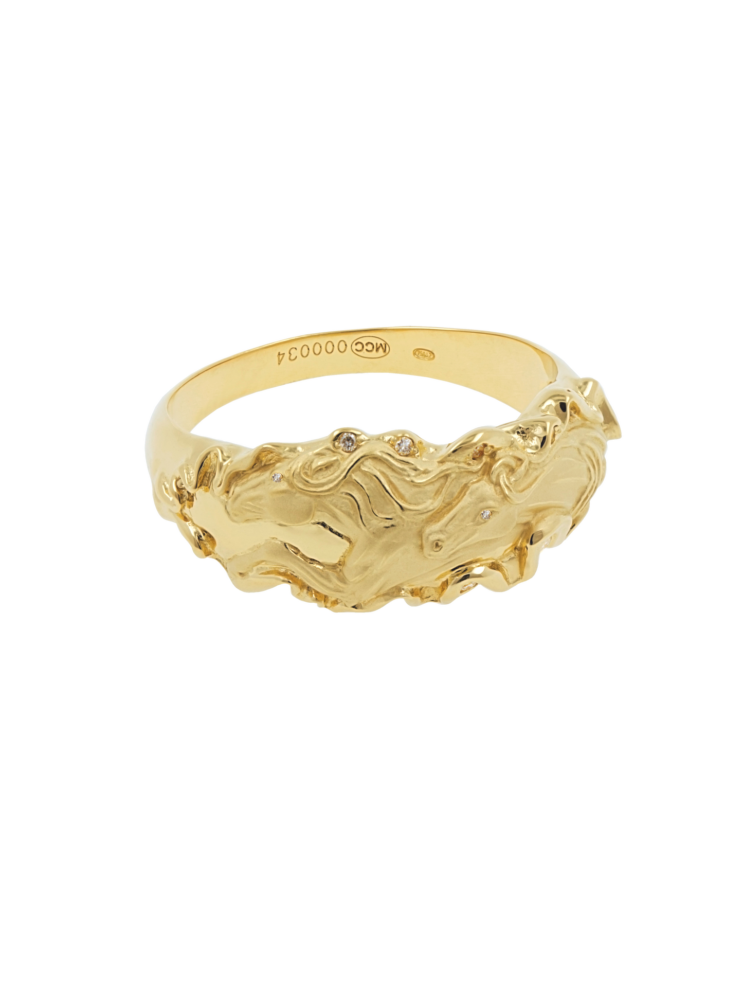 Gold Ring “LOFTY CREATURE” - Manuel Carrera Cordon