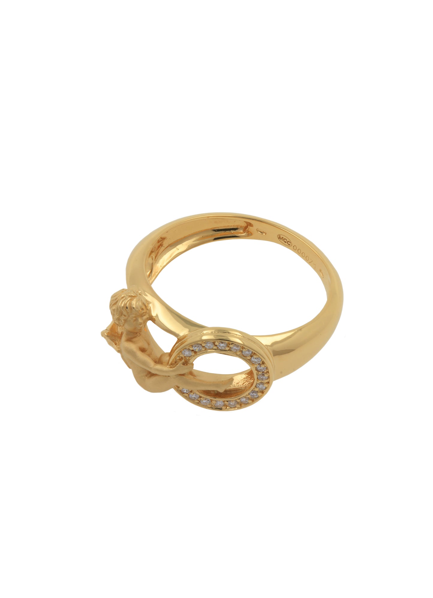 Gold Ring “ANGELS” - Manuel Carrera Cordon