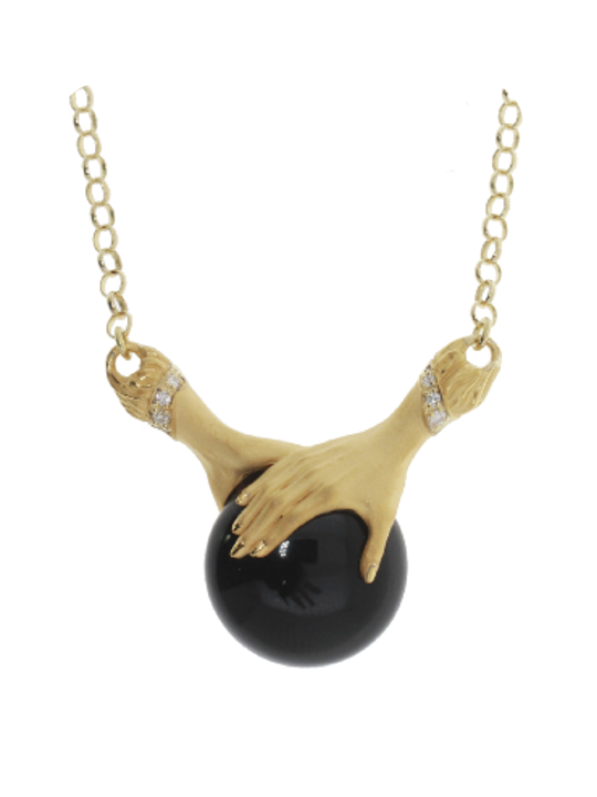 Gold Necklace “TSUNAGU” - Manuel Carrera Cordon