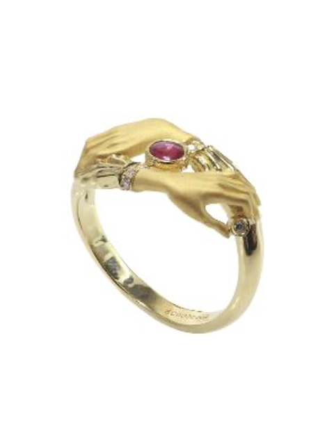 Gold Ring “TSUNAGU” - Manuel Carrera Cordon