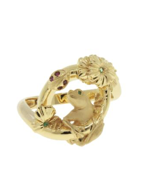 Gold Ring “KAERU” - Manuel Carrera Cordon