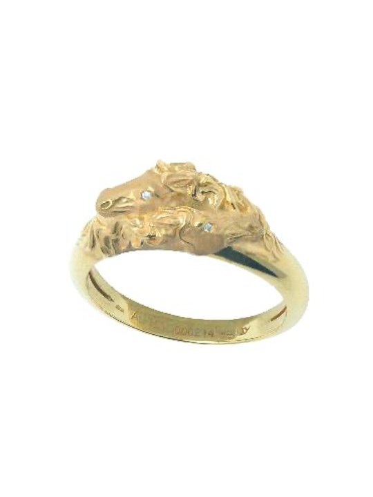 Gold Ring “HORSE” - Manuel Carrera Cordon