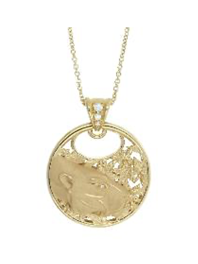 Gold Necklace “GUARDIAN” - Manuel Carrera Cordon