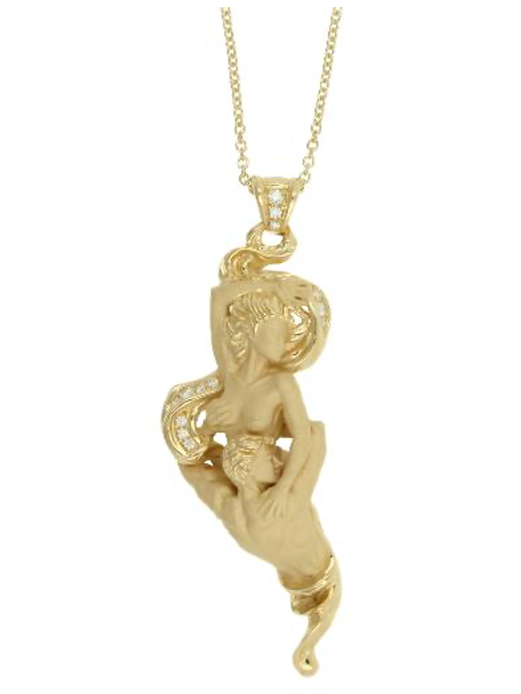 Gold Necklace “WISH” - Manuel Carrera Cordon