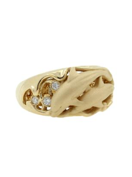Gold Ring “DOLPHIN” - Manuel Carrera Cordon