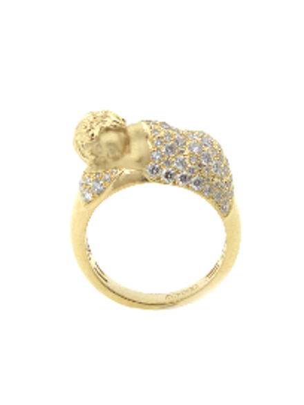 Gold Ring “ANGELS” - Manuel Carrera Cordon