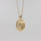 Gold Necklace "LEO"