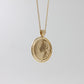 Gold Necklace "LEO"