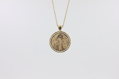 Gold Necklace "LIBRA"