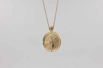 Gold Necklace "SAGITTARIUS"