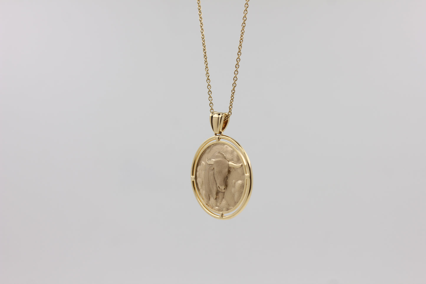 Gold Necklace "TAURUS"