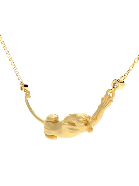 Gold Necklace “GUARDIAN” - Manuel Carrera Cordon