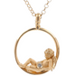 Gold Necklace “ANGELS” - Manuel Carrera Cordon