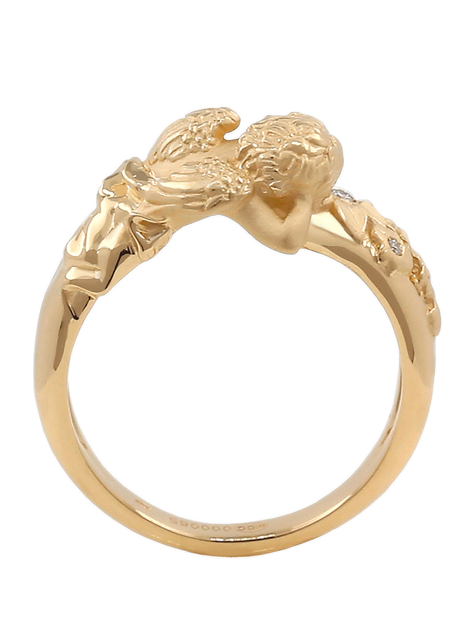 Gold Ring “ANGELS” - Manuel Carrera Cordon