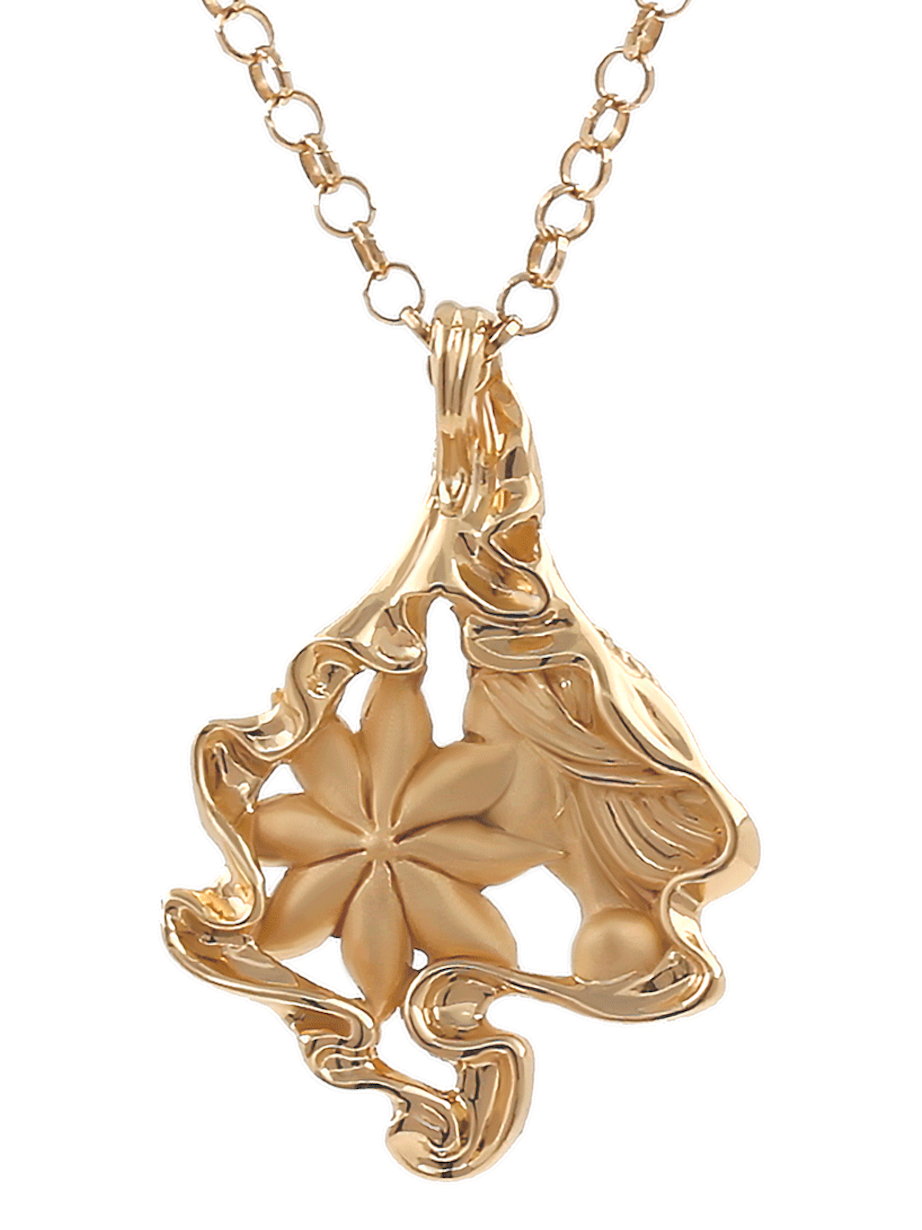 Gold Necklace “FAIRY” - Manuel Carrera Cordon