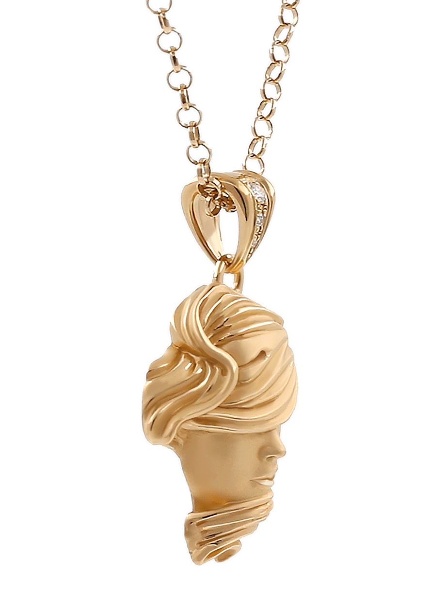 Gold Necklace “ENIGMA” - Manuel Carrera Cordon