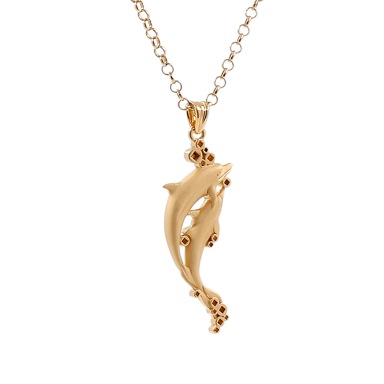 Gold Necklace “DOLPHIN” - Manuel Carrera Cordon