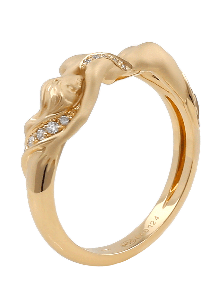 Gold Ring “NYMPHS” - Manuel Carrera Cordon