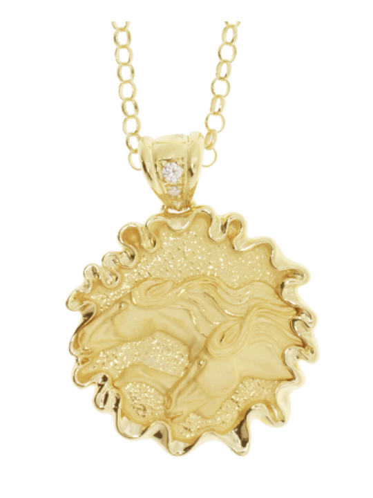 Gold Necklace “LOFTY CREATURE” - Manuel Carrera Cordon