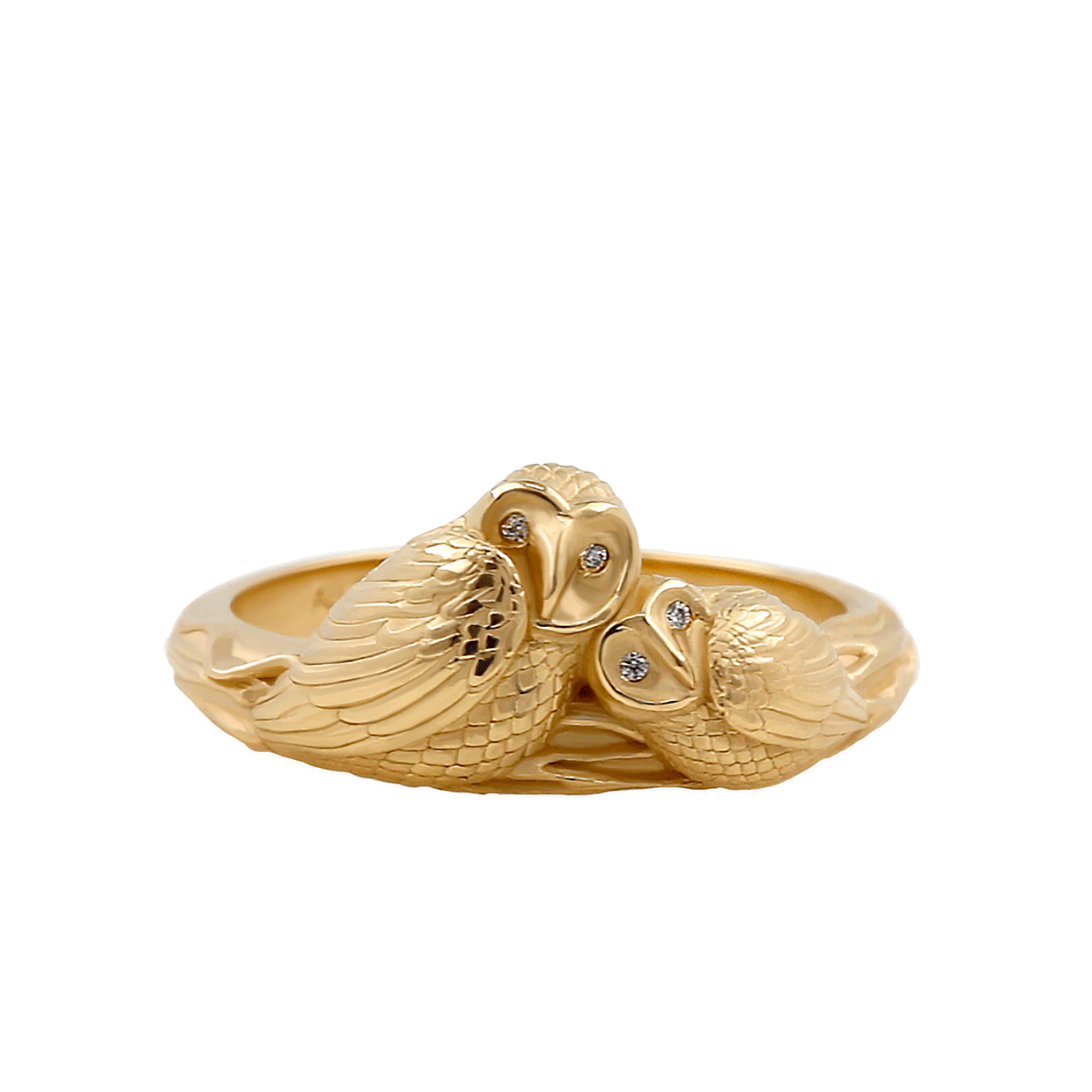 Gold Ring “OWL” - Manuel Carrera Cordon