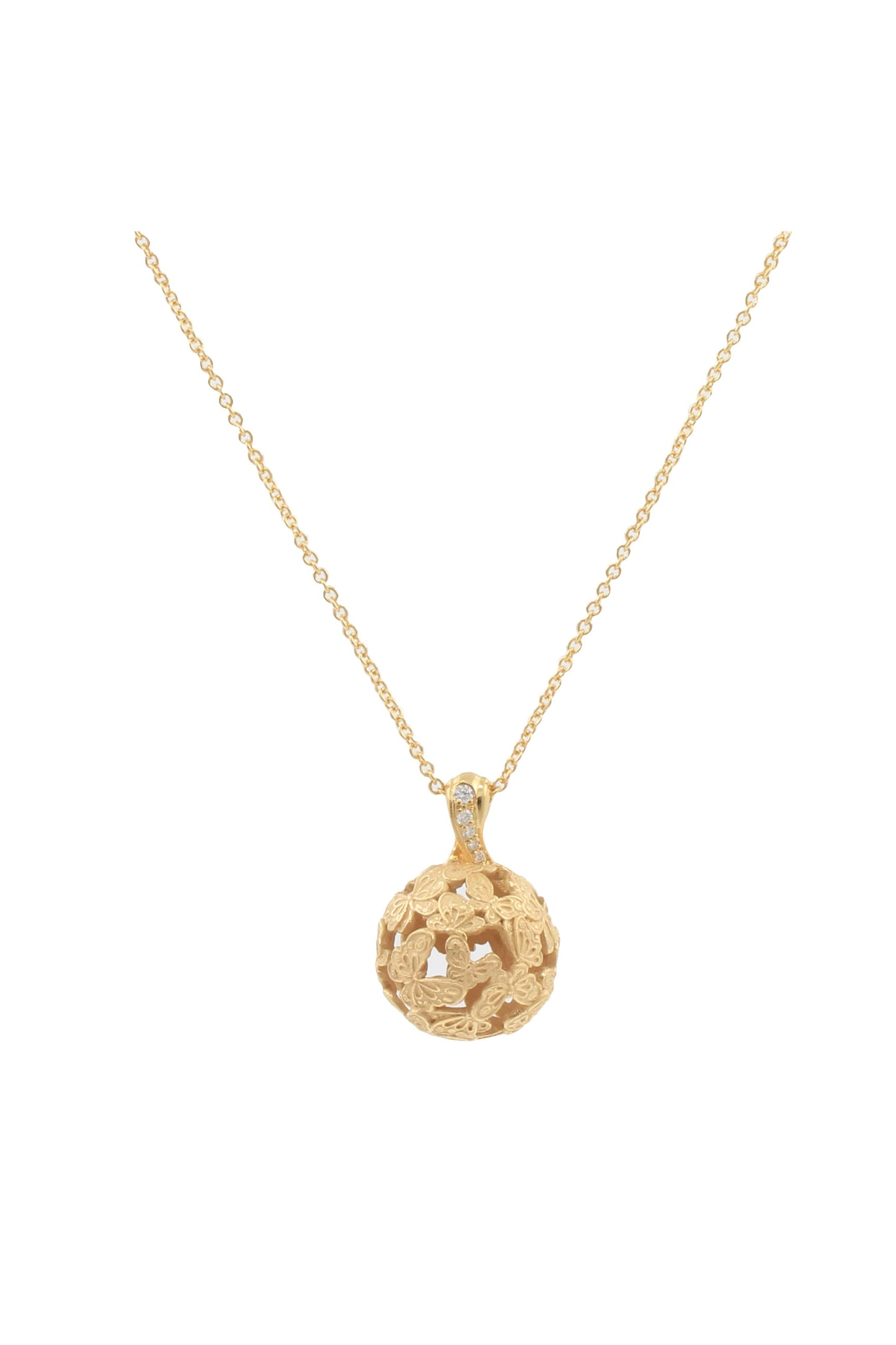 Gold Necklace  “OINARU TAMASHI”