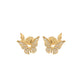 Gold Earrings “OINARU TAMASHI”