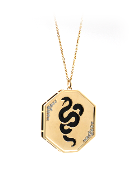 Gold Necklace “SNAKE” - Manuel Carrera Cordon