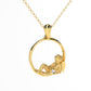 Gold Necklace “ANGELS”